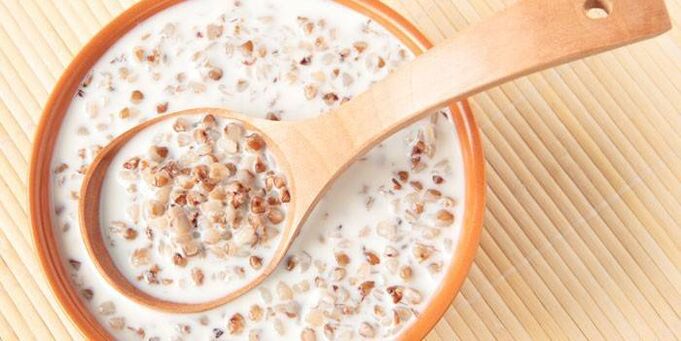 Buchweizendiät mit Milch